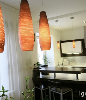 Интерьер кухни в Китайском стиле автор Антон Лалетин (Киров) В интерьере использован подвесной светильник